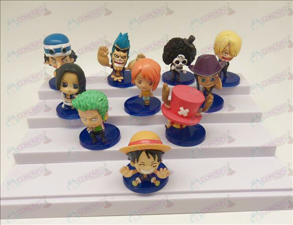 10 One Piece Accesorios muñeca cuna