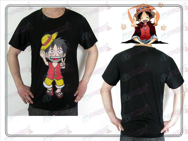 One Piece Luffy Accesorios T-shirt (negro)