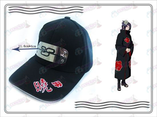 Naruto Xiao Organización sombrero (blanco)