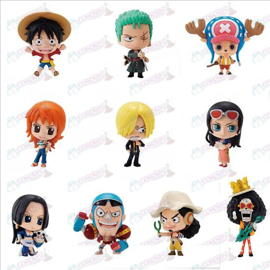 10 Q versión de One Piece Accesorios Doll (caja)