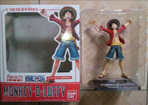cero Luffy -2 años después de que los de una pieza de accesorios en caja 16cm mano para hacer