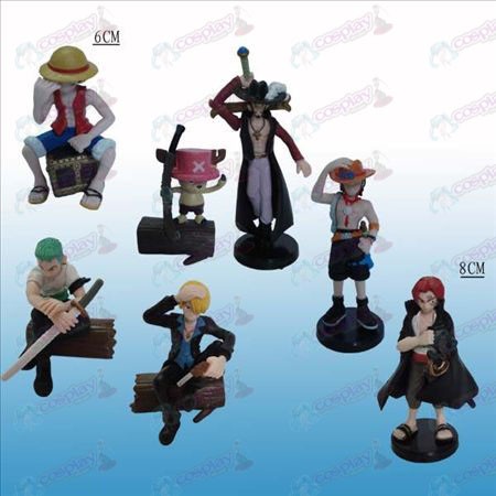 15 en representación de los siete modelos de One Piece Accesorios muñeca cuna