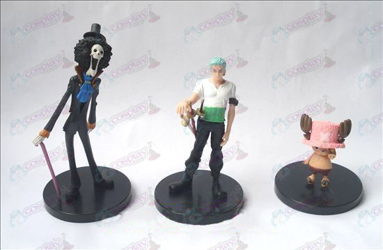 (3) One Piece Accesorios Base Doll (6-17cm)