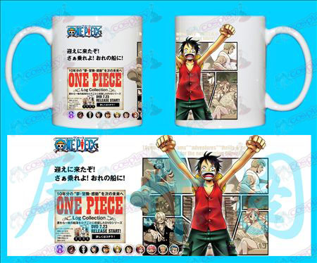 Accesorios H-One Piece Luffy tazas