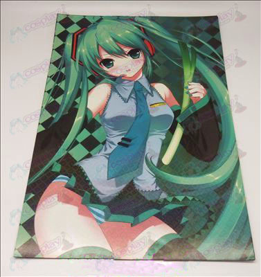 42 * 29cm Hatsune 8 + tarjetas adheridas posters