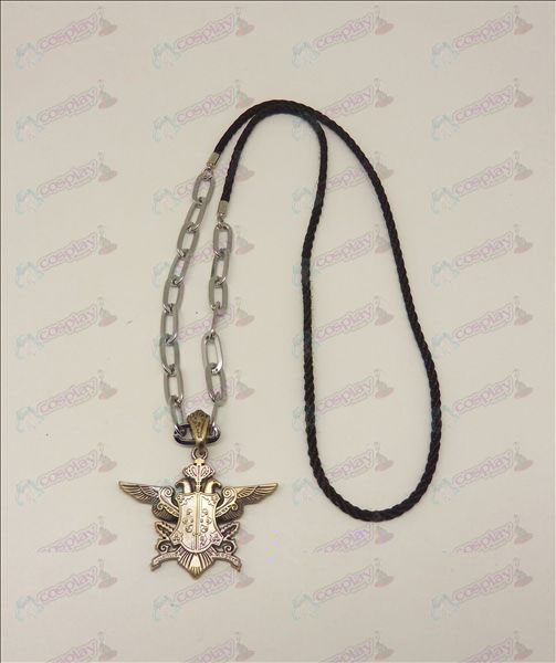 DBlack mayordomo Accesorios Eaglehawk punky collar largo (bronce)
