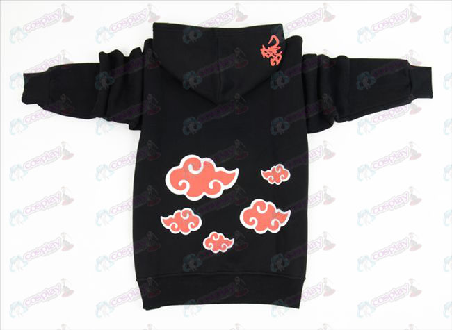 Naruto Red Cloud suéter grueso (M / XL)
