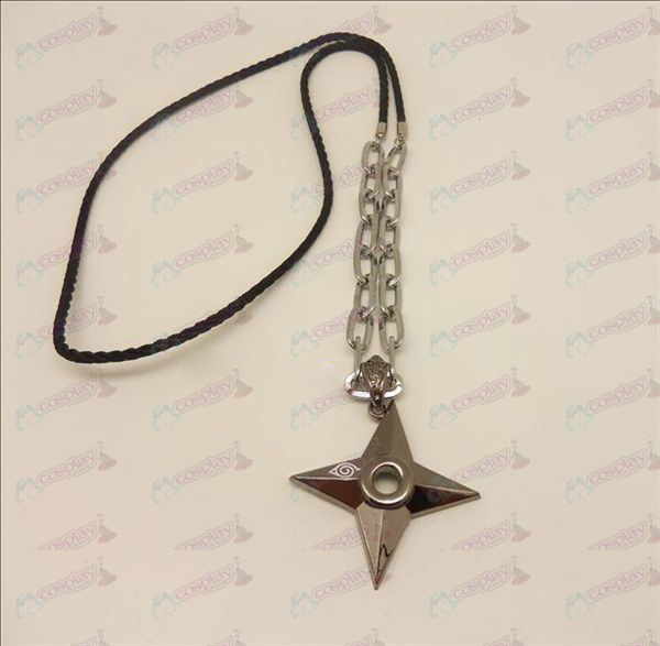 D Naruto dardos punky largo collar (color gun)