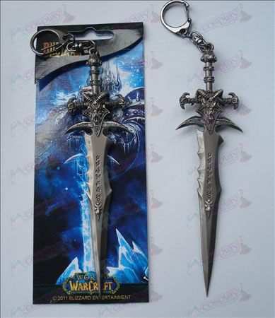 World of Warcraft Accesorios espada Agonía de Escarcha hebilla (14.5cm)