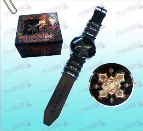 Vampire knight Accesorios Negro relojes