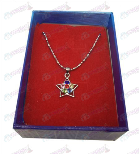 D en caja Lucky Star accesorios collar (Diamond)