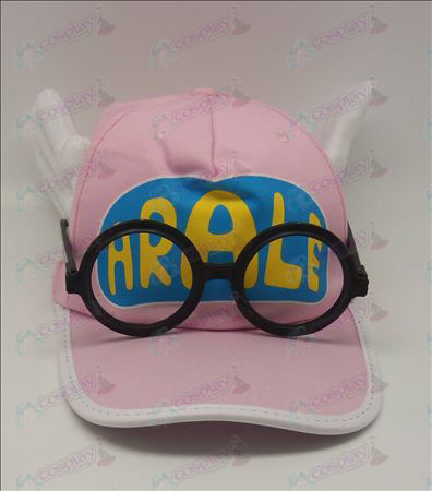 Ala Lei sombrero + Gafas (rosa)