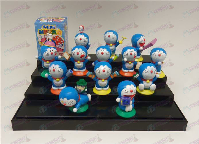 13 modelos props misteriosa Doraemon muñeca