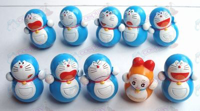 10 vaso Doraemon (10 / set)