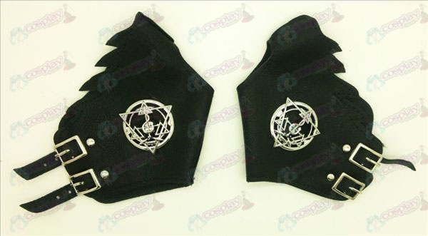 Fullmetal Alchemist guantes punkyes matriz templado