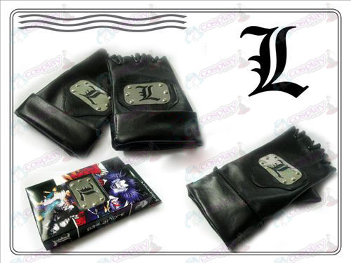 Death Note AccesoriosL preciados guantes de cuero de diseño