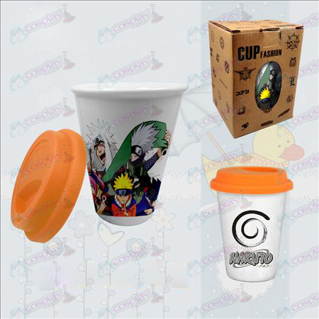 Tazas de cerámica de color dobles (Naruto)