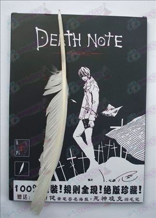 Death Note Accesorios grande notebook + pluma