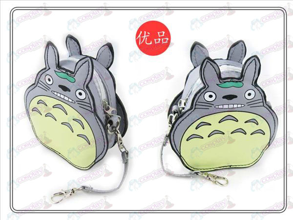 II Mi Vecino Totoro Accesorios Purse (Gray)