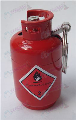 Gabarra-tanque de gas (rojo)