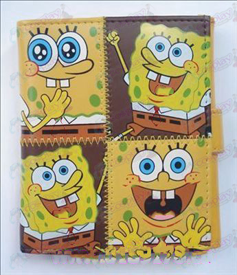 Q versión de SpongeBob SquarePants Accesorios Avatar cartera (C)