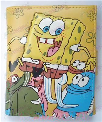 Q versión de SpongeBob SquarePants Accesorios Avatar cartera (A)