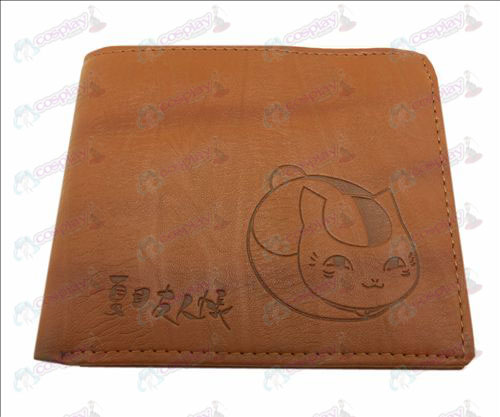 Libro Blister de Natsume de amigos accesorios de cuero billetera