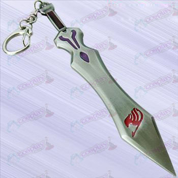 Fairy Tail Accesorios-AI Lusha arma espada colgando hebilla