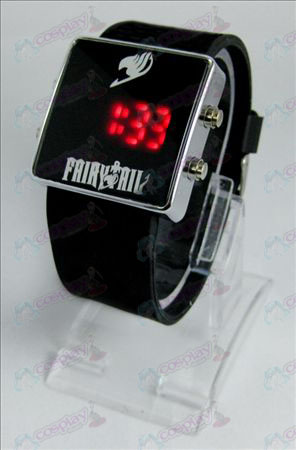 Fairy Tail AccesoriosLED reloj deportivo - Correa negro