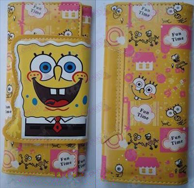 SpongeBob SquarePants Accesorios color de larga cartera (B sección 2)