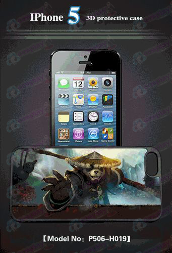 3D teléfono móvil shell Apple 5 - Kung Fu Panda