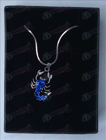 Saint Seiya Accesorios Scorpion Collar (azul)