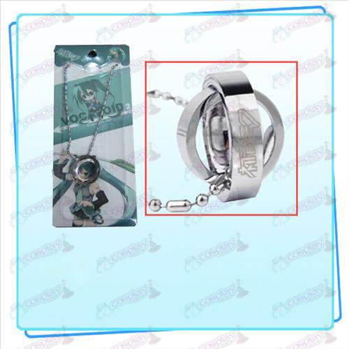Hatsune collar de doble anillo (tarjeta)
