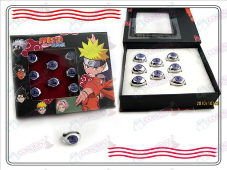 Naruto Organización Xiao caja del anillo de Word (Yu)