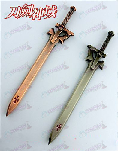 Espada de arte en línea Accesorios Kazuto armas hebilla (pistola de color rojo y colores Tong opcional)