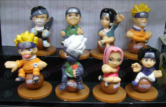 Naruto se sentó ocho perlas de muñeca