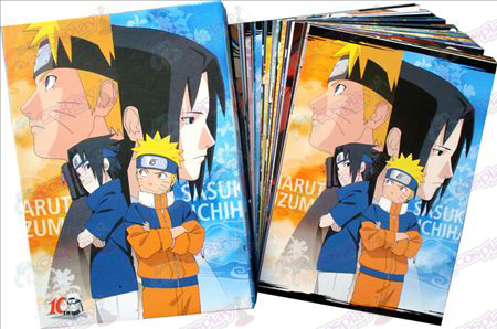 Naruto Postal + Tarjeta 5