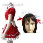 Red Gothic Lolita Trajes Cosplay