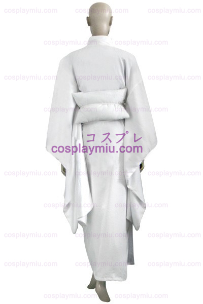 White Kill Bill O-Ren Ishii Kimono Trajes Cosplay