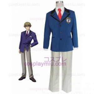 Little Busters EX! Cotton Polyester School Uniform Group Trajes Cosplay