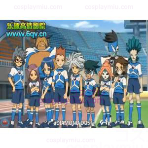 Inazuma Eleven Diamond Dust Soccer Uniform Trajes Cosplay