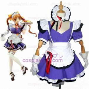 Welcome To Pia Carrot Purple with White Trajes Cosplay