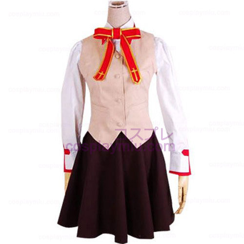 Fate/stay night Homurabara Gakuen Girl's Uniform Trajes Cosplay
