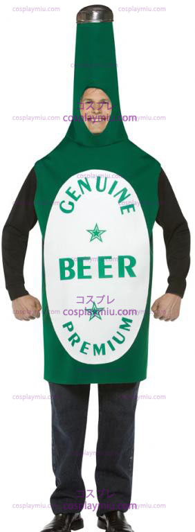 Green Beer Bottle Disfraces