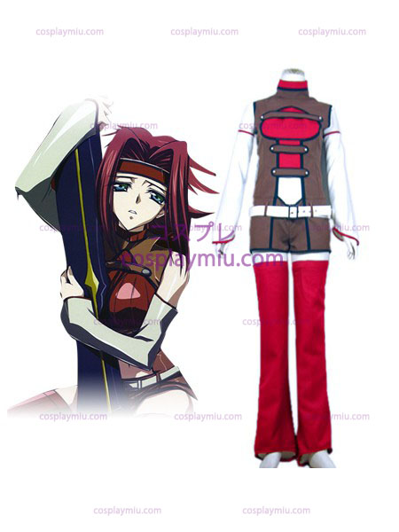 Code Geass Kallen Trajes Cosplay