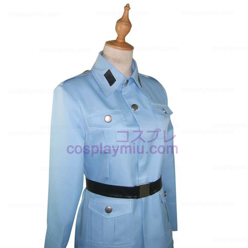 Axis Powers Light Blue Halloween Trajes Cosplay