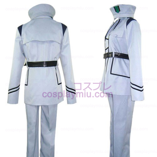 Hetalia: Axis Powers White Uniform Trajes Cosplay