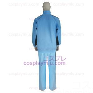 The Prince Of Tennis Jyousei Shounan Light Blue and Negro Trajes Cosplay