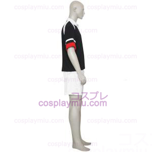 The Prince Of Tennis Fudomine Negro and White Trajes Cosplay