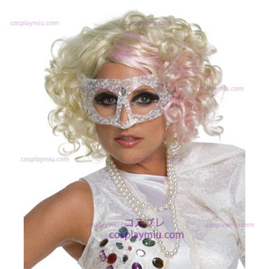 Dama Gaga Blonde Wig - Pink